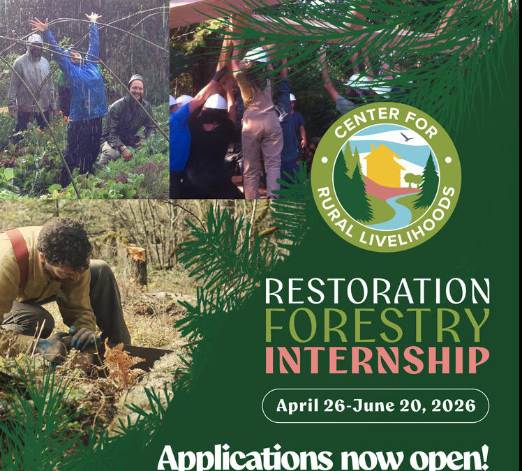 Center for Rural Livelihoods Restoration Forestry Internship Opportunities