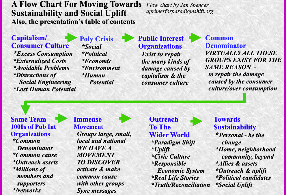 Climate Change, Poly Crisis & Paradigm Shift: A Presentation by Jan Spencer